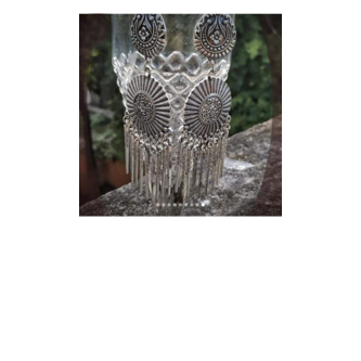 German silver earrings