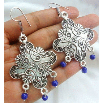 German silver earrings