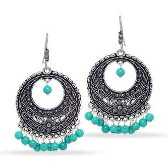 German silver earrings