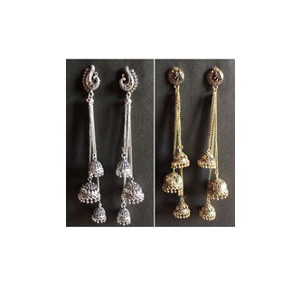 German silver earrings