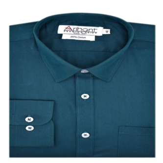 Men_Plain Cotton Formal  Shirts_ 